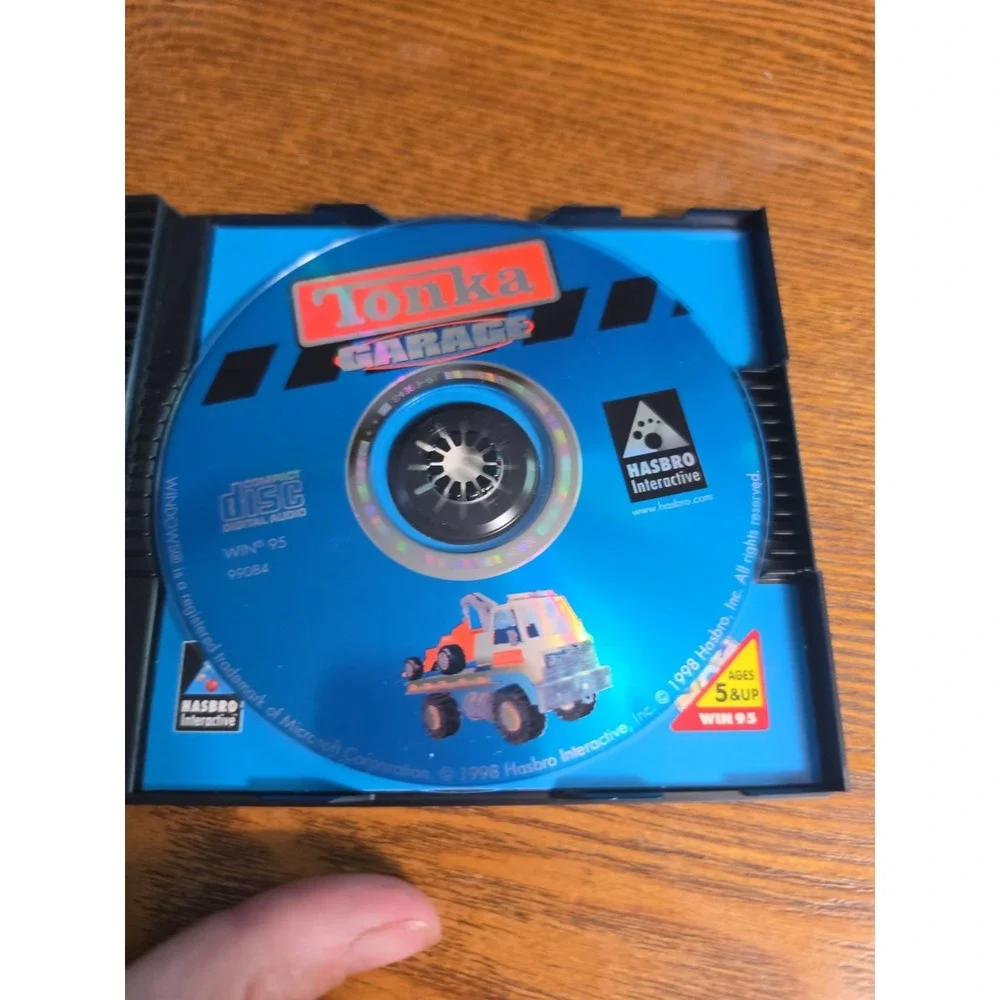 Tonka Garage (PC CD-ROM) Jewel CIB COMPLETE